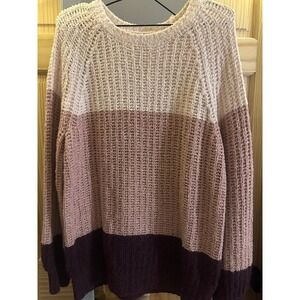 Falls Creek Tri-Color Sweater‎